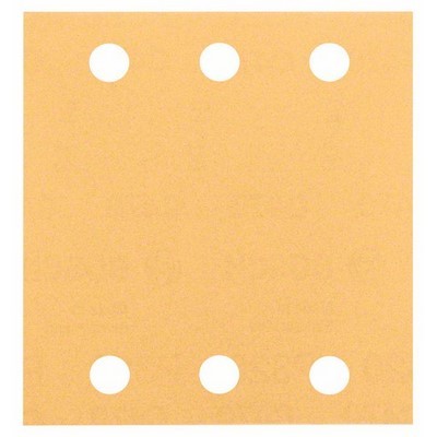 Bosch Schleifblatt C470 BfWP 115x107mm K80 6 Löcher 10er-Pack