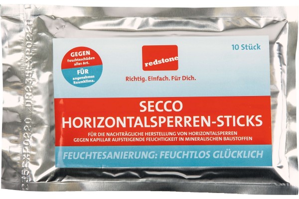 Redstone Horizontalsperren Sticks Secco 10St 180mm Ø12mm