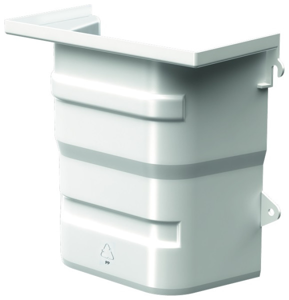 ACO Therm® ventilation shaft body 400x400x200mm with base