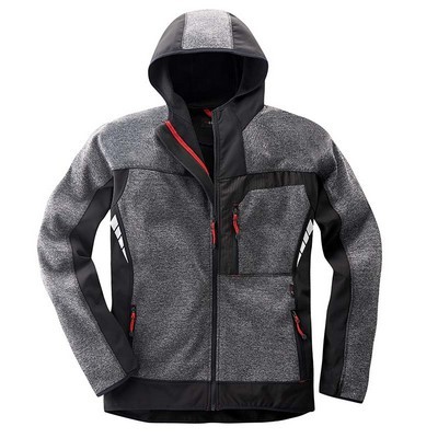 Scheibler Professional Funktionsjacke Gr. S grau-meliert/schwarz