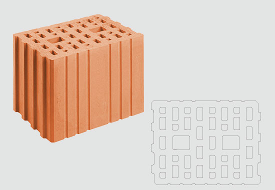 HÖH Hlz Zahnziegel 1.4/12 307x240x238 10 DF - 24631