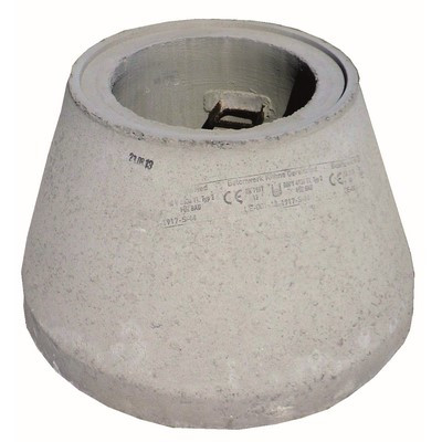 Schachthals mit Muffe DIN 4034 Teil 1 Langkonus SH-M 1000/625x850mm m. Steige.