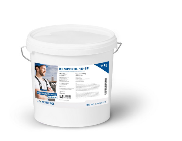KEMPEROL® 1K-SF Abdichtung lichtgrau 14 Kg Gebinde