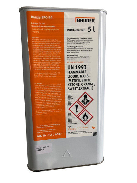 BauderFPO RG Reiniger 5 l