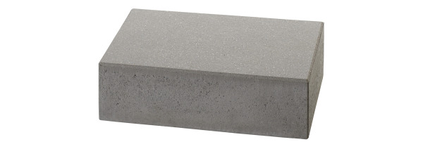 Vanity step 50x35x15cm light grey satin
