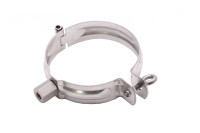 Lehmann VA drain pipe clamp DN100mm with threaded socket M8/M10 Lehmann VA drain pipe clamp DN100mm with threaded socket M8/M10