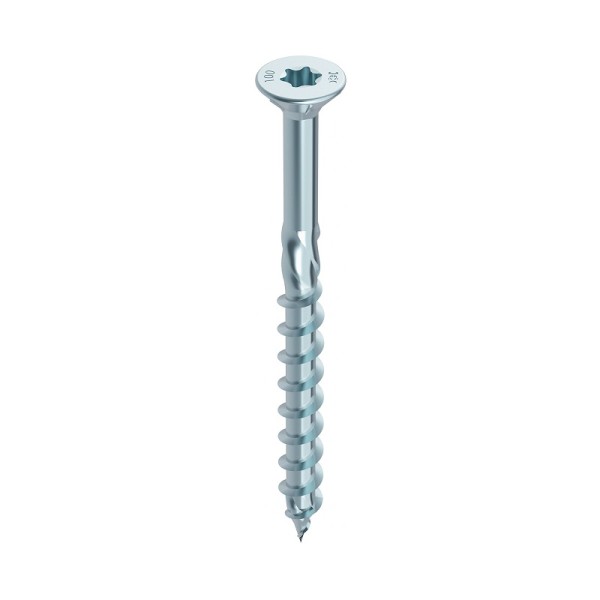 HECO-TOPIX Senkkopfschraube 4.0x40 T-Drive m.Fräsrip V2A blank gleitbe. TG