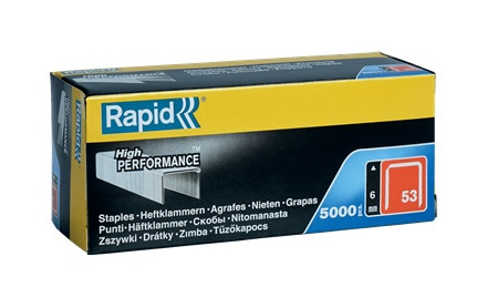 Rapid Tackerklammern 53/06mm Stahl vz 5000 Stück