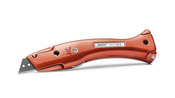 Delphin®-03 Style Edition Candy Rot Universalmesser inkl. Kunststoffköcher