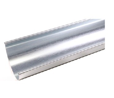 Verzinkte Rinne 33 0.6mm kleine Wulst Länge 5.00m