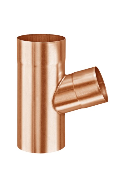 Grömo CU pipe branch DN100/60 72°