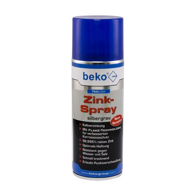 Beko TecLine spray cynkowy 400ml srebrnoszary