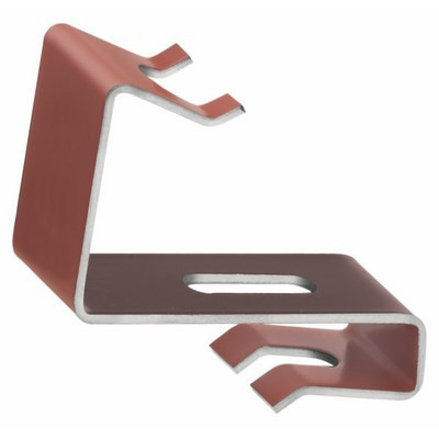 CRE Firstklammer Aluminium Typ PZ+PP zum Aufstecken rot