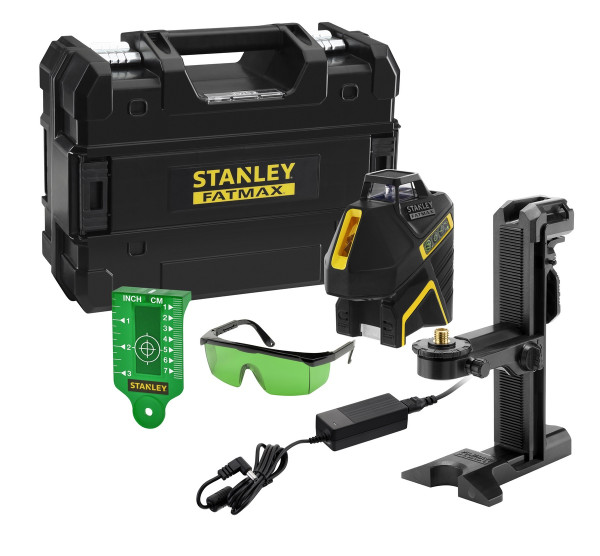 SBD Linien-Laser FM 360° SLG-2V FatMax m. integriertem Li-Ion Akku grün