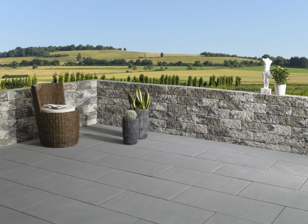 Galanda Avara Mauer EE 30x15x12cm End-Element muschelkalk-nuanciert