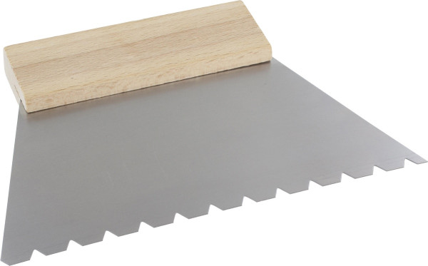Triuso Klebespachtel Trapezzahnung B11 180mm 7.9x6.1mm - 301011