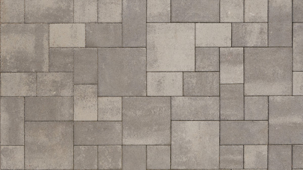 Pflaster La Tierra Aqua Wilder Verb. 8cm grau/anthrazit-nuanciert. betonglatt