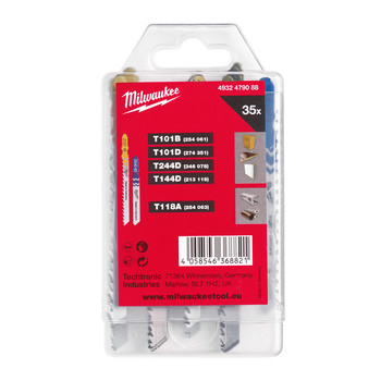 Milwaukee Stichsägeblatt Set 35-tlg.