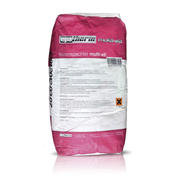 Epasit Q3 Innenspachtel epatherm multi-eti 25kg Sack weiß
