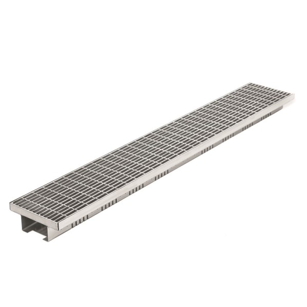 Monsun® Draintec Entwässerungsrinne vz m. Maschenrost MW 30x10 1000x155x50mm
