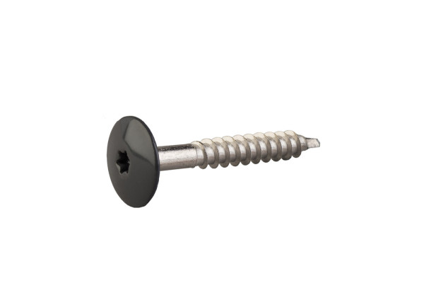 Etex Fassaden-Schrauben 5,5x40 cremeweiß N154 Kopf 15 mm, m.Bohrspitze