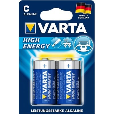 VARTA Batterie High Energy C Alkaline 2er DE-Blister