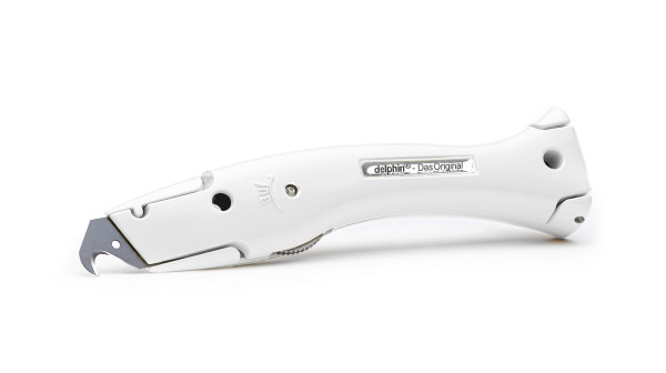 Delphin®-03 Farb Edition Weiß Universalmesser inkl. Kunststoffköcher